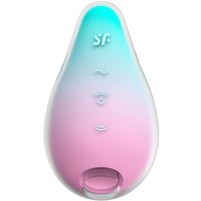 Mermaid Vibes Stimulator & Vibrator Mint and Pink