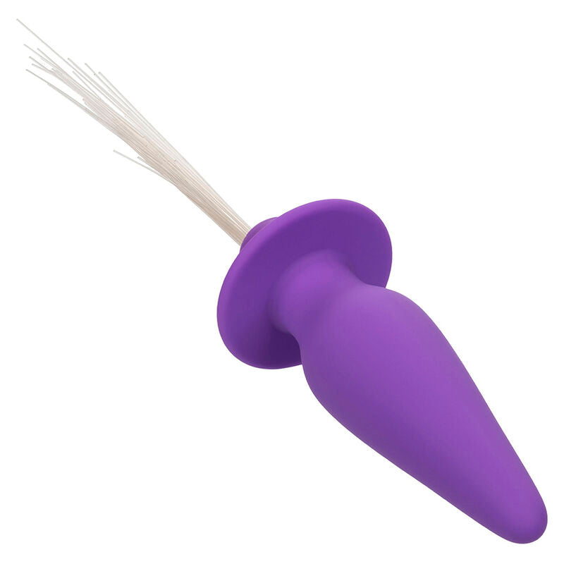 Southern Lights Light UP Anal Plug 10 Vibrations Silicone Purple