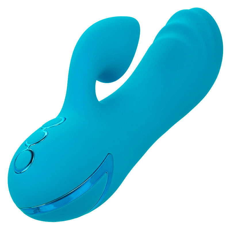 Sunset Beach Seducer Vibrator & Stimulator 10 Functions Blue