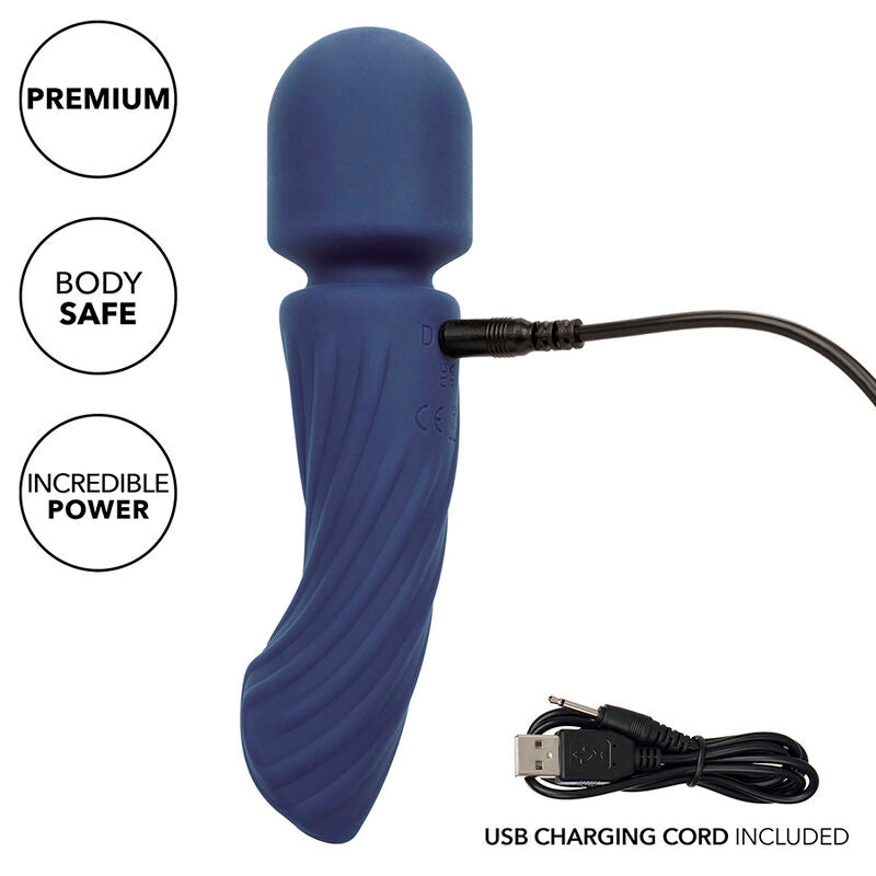Charisma Allure Massager Dual Motors 12 Functions 17.25 cm X 4.5 cm Purple