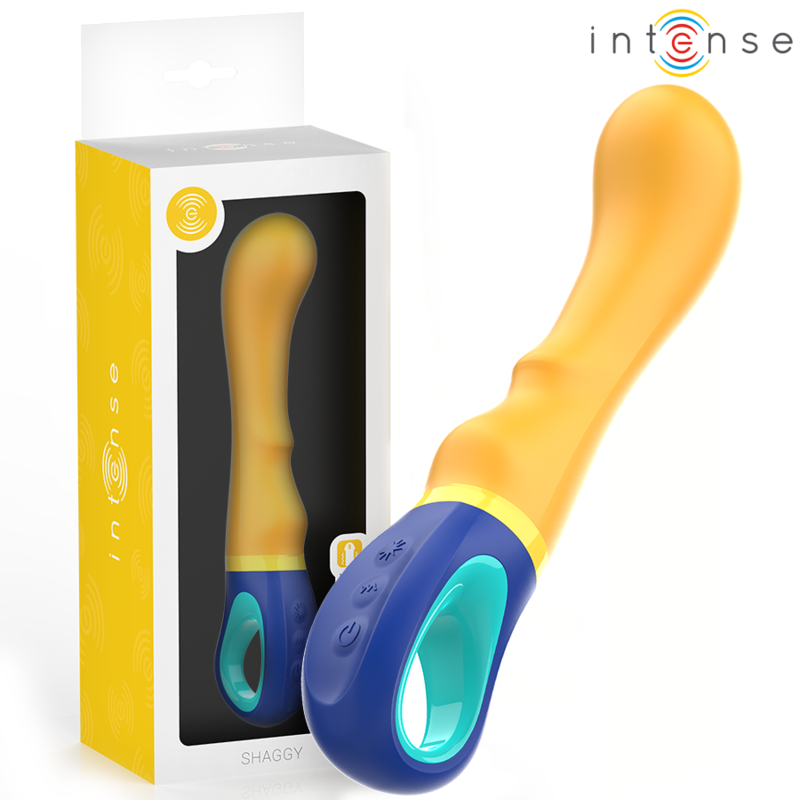 Shaggy g-Spot Vibrator Yellow