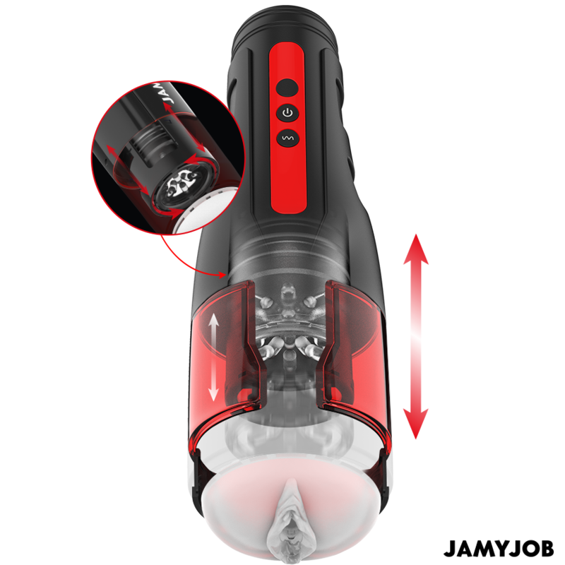 Cyclone Automatic Vagina Masturbator 10 Rotation and Thrust Modes