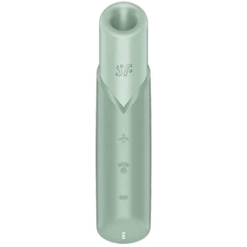Naughty Kiss Wave Clitoris Stimulator Aquamarine