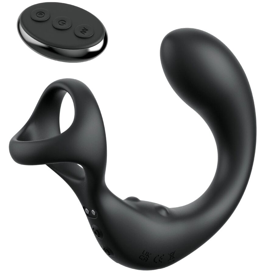 Vibrating Anal Massager with Remote Control