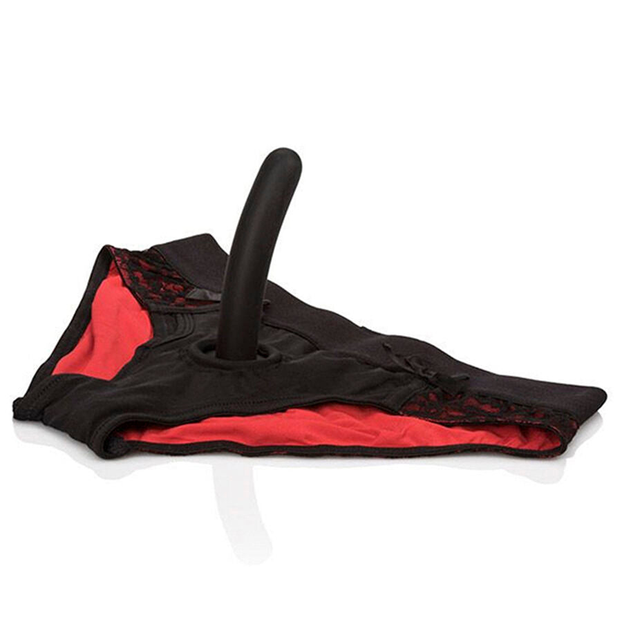Scandal SET of RED Panties with Dildo Size L/xl