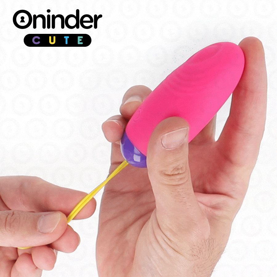 Love Pleasure Vibro-Wave Tapping Silicone EGG - Free Global APP