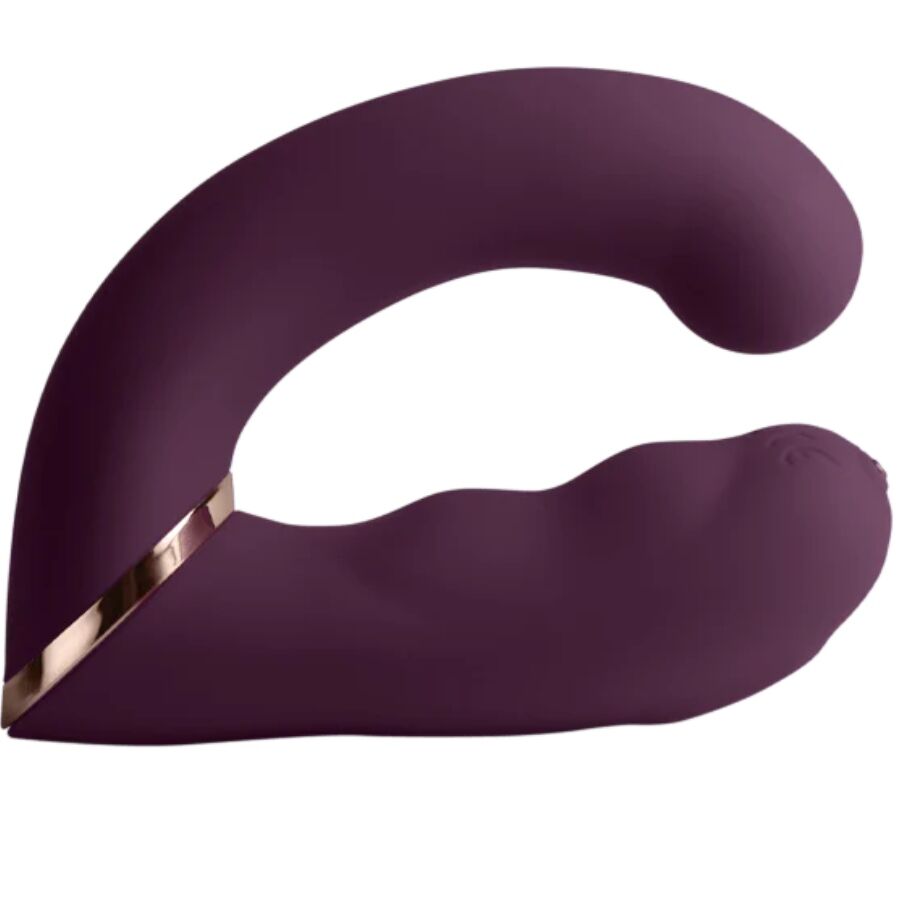 Gemini Dual Vibrator g-Spot Clitoris Stimulator Purple