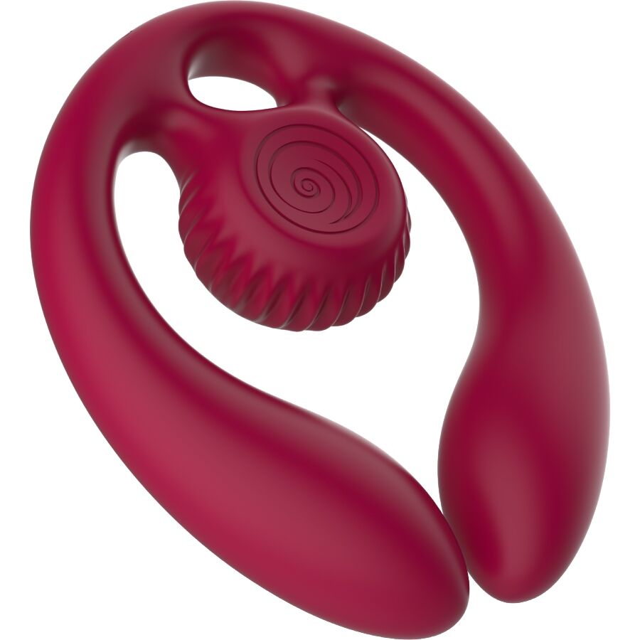 Gizi DUO Couples Stimulator Remote Control Burgundy