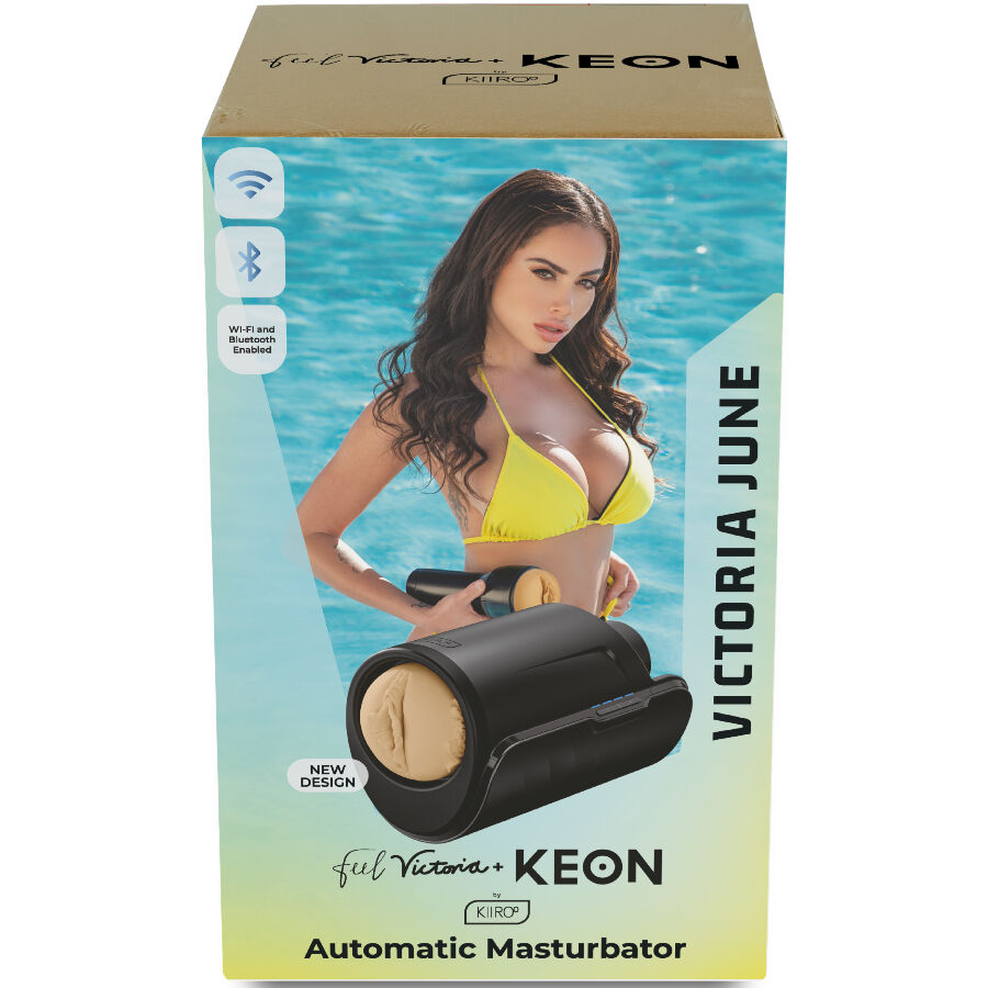 Keon Wifi Combo Victoria June Automatic Masturbator + Feel Stroker
