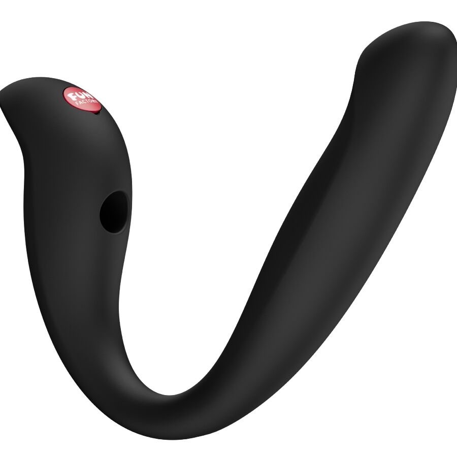 Veloce Insertable Double AIR Pulse Vibrator Black