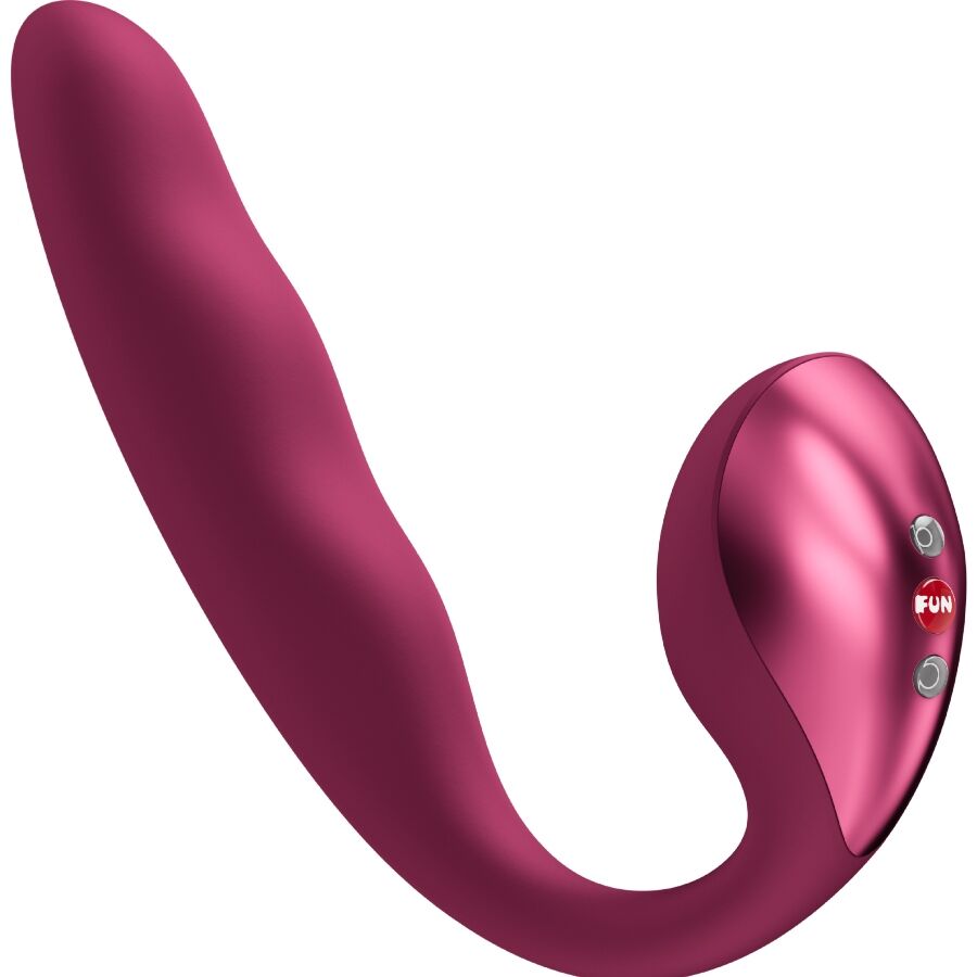 Allegro Insertable Double AIR Pulse Vibrator Wine RED