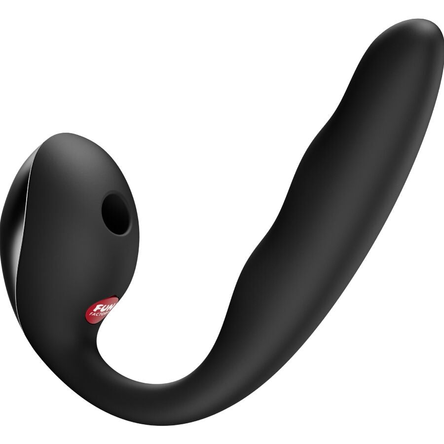 Allegro Insertable Double AIR Pulse Vibrator Black
