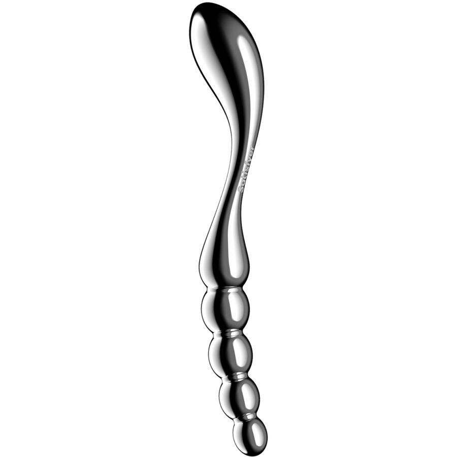 Star Force 1 Stainless Steel Double-Ended Dildo