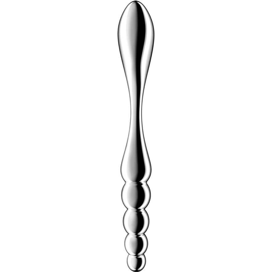 Star Force 1 Stainless Steel Double-Ended Dildo