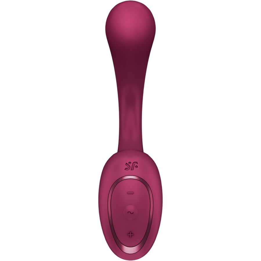 G for Goddess 2 Rabbit Vibrator Bottle Bordeaux