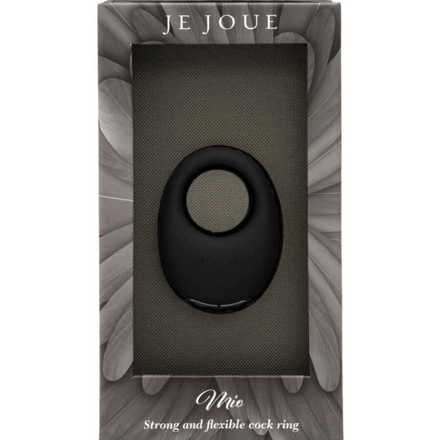 MIO Strong and Flexible Cock Ring Black