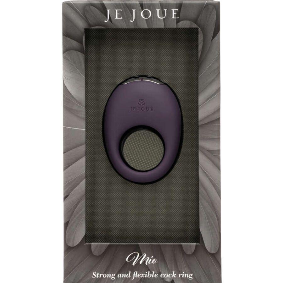 MIO Strong and Flexible Cock Ring Purple