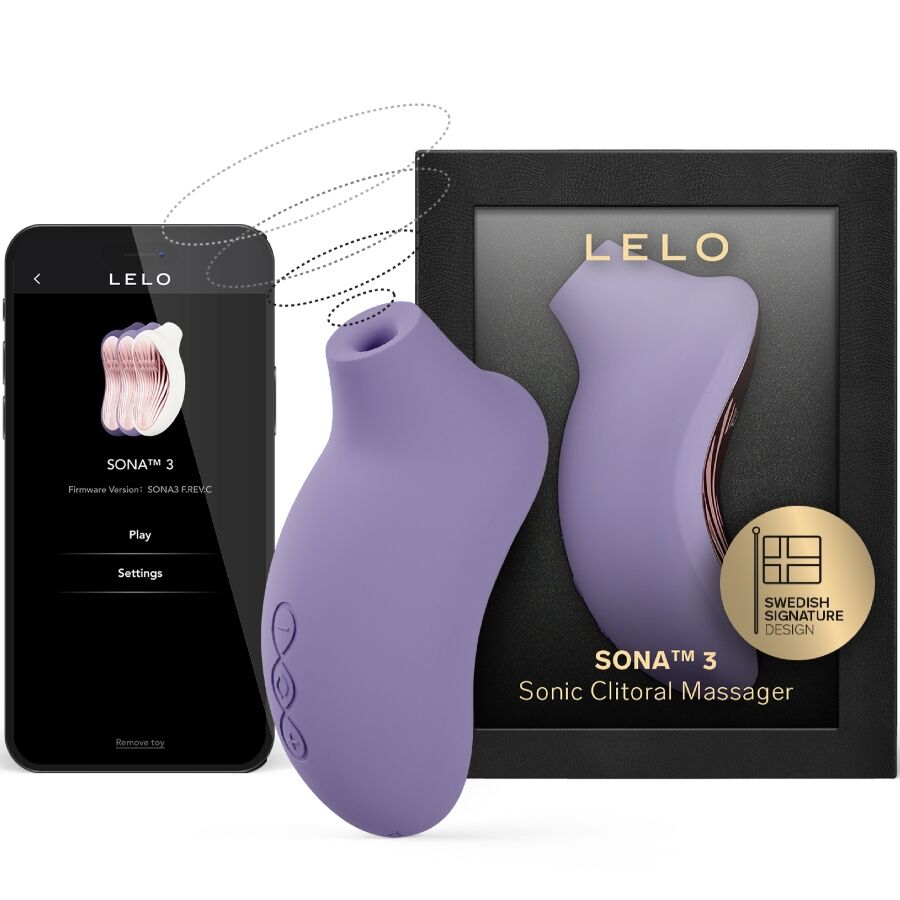 Sona 3 Sonic Clitoral Massager Violet Dusk