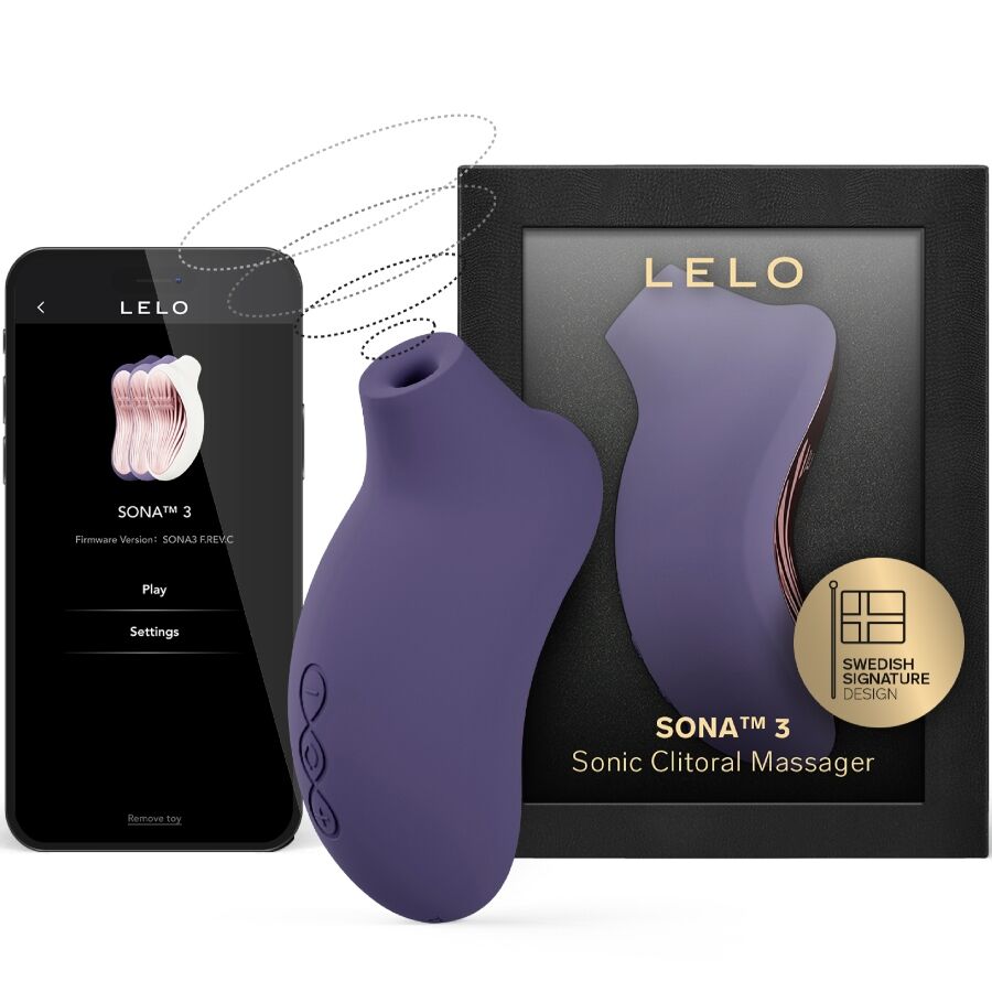 Sona 3 Sonic Clitoral Massager Cyber Purple