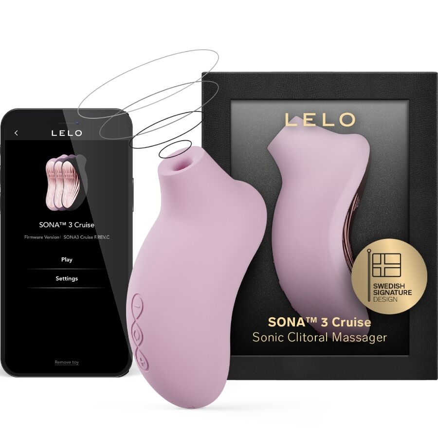 Sona 3 Cruise Sonic Clitoral Massager Soft Pink