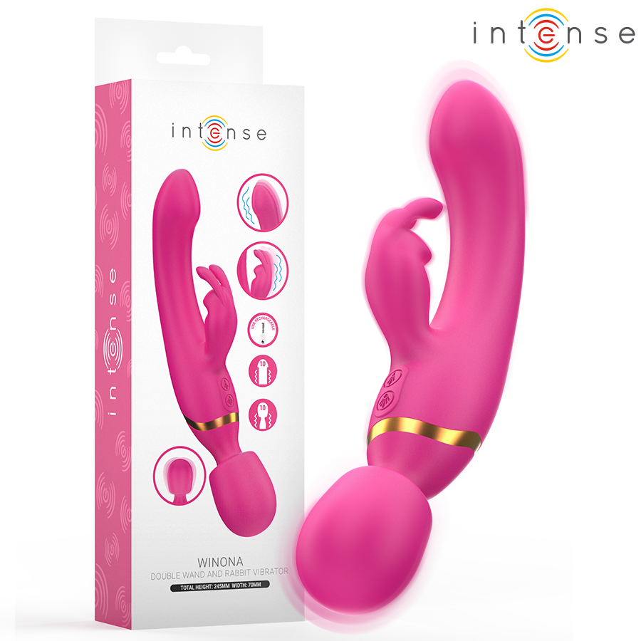 Winona Double Vibrator Rabbit & Wand