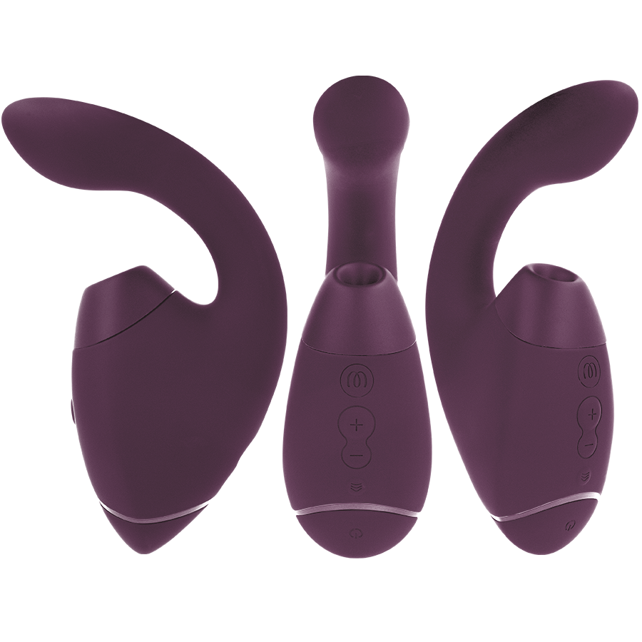 DUO Next Dual Clitoral & g-Spot Stimulator Dark Purple