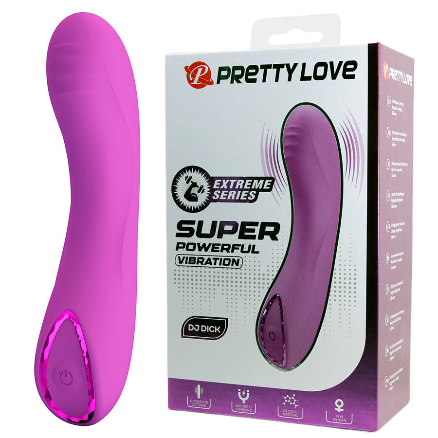 Pretty Love - DJ Dick g-Spot Purple Vibrator