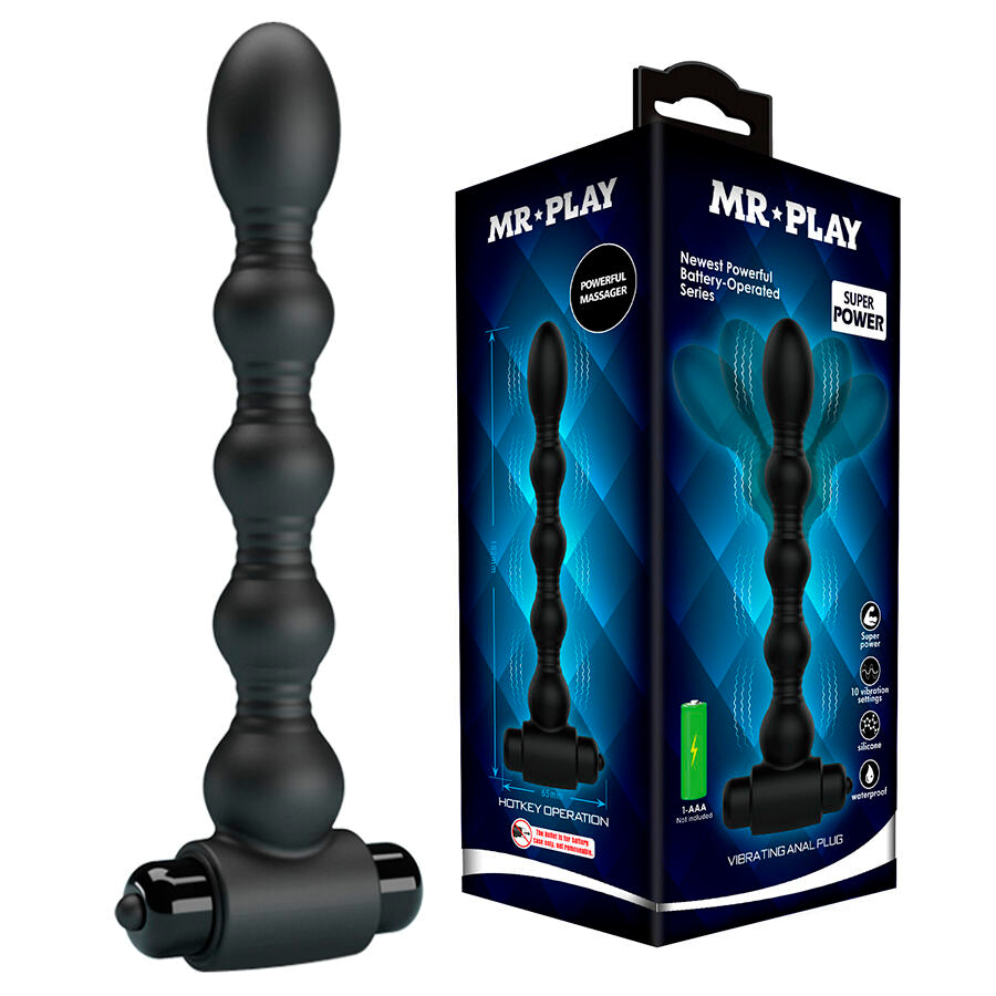 Vibrating Anal Plug Massager