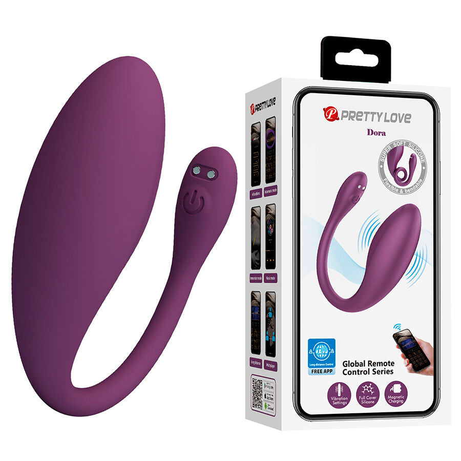 Pretty Love - Dora Invisible Vibrator with Free APP