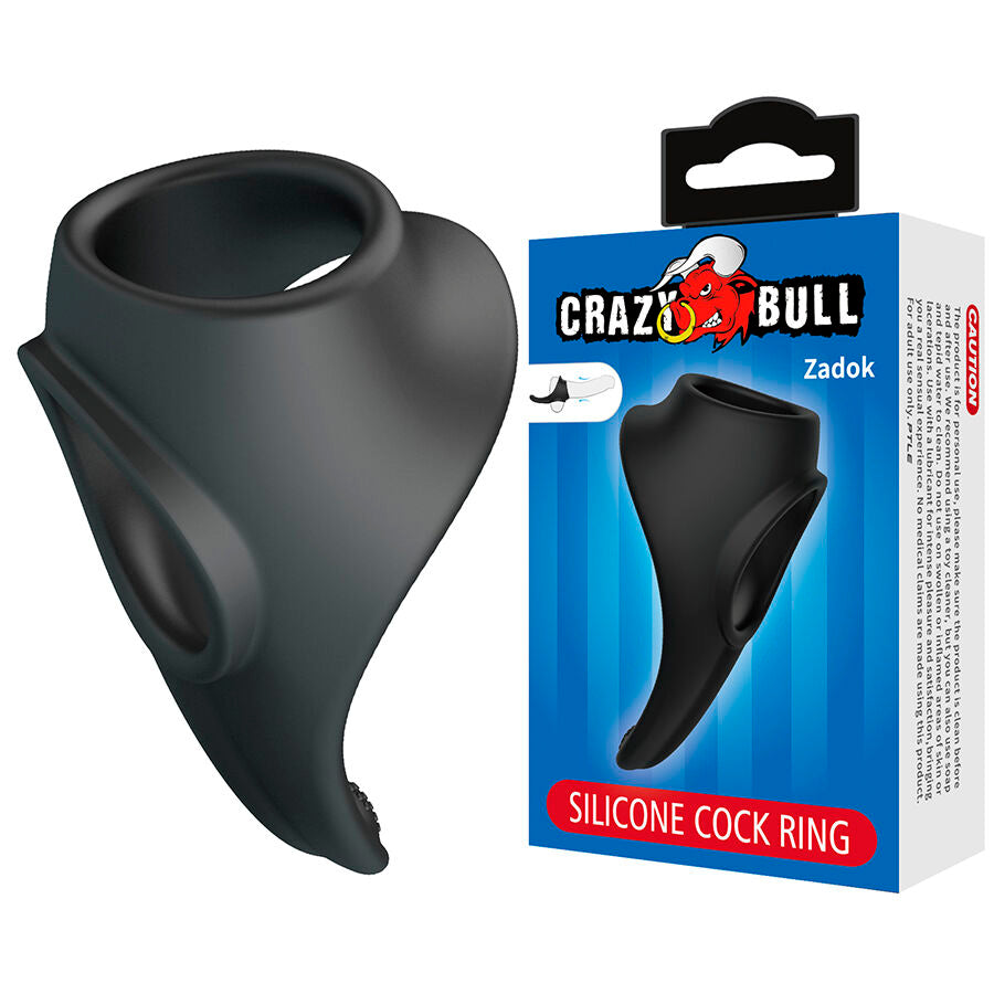Zadok Ergonomic Ring with Perineal Stimulator
