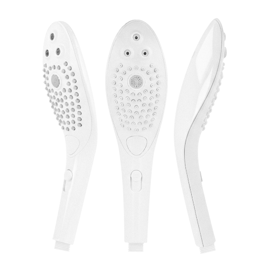 Wave Clitoral Stimulating Shower Head White