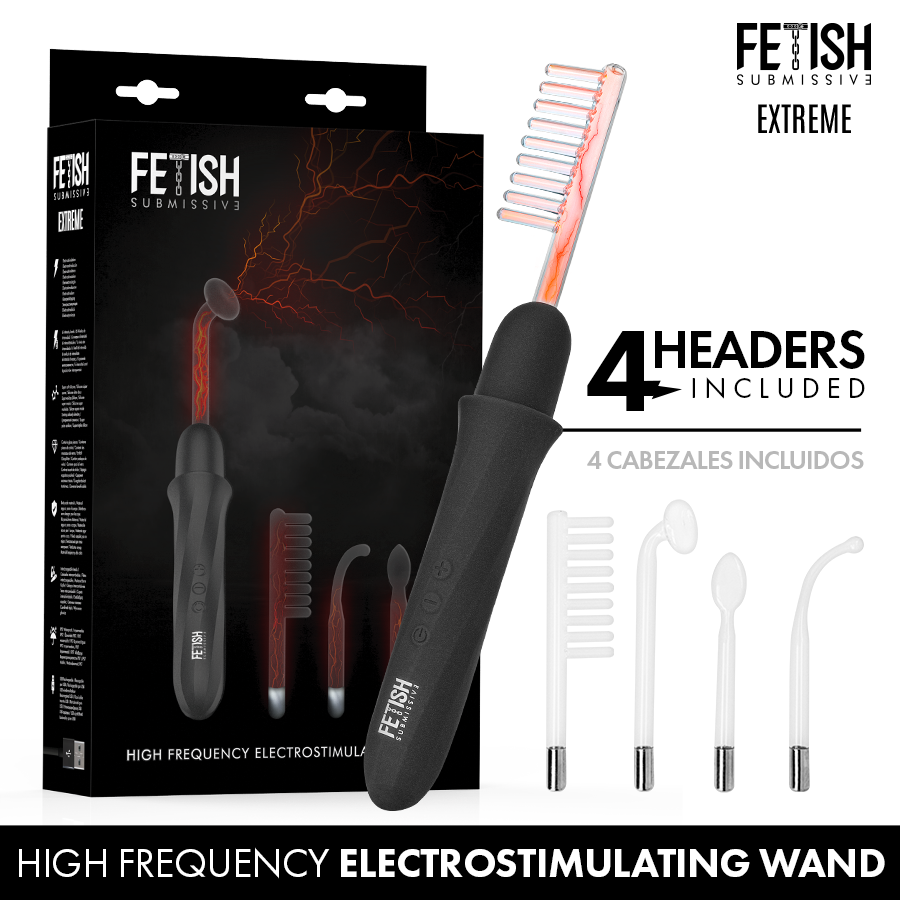 High Frequency Electrostimulation Wand