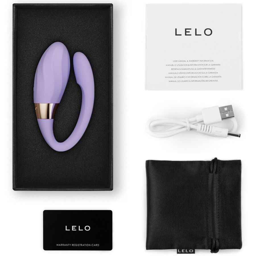 Tiani Twist Couples Vibrator Lavender