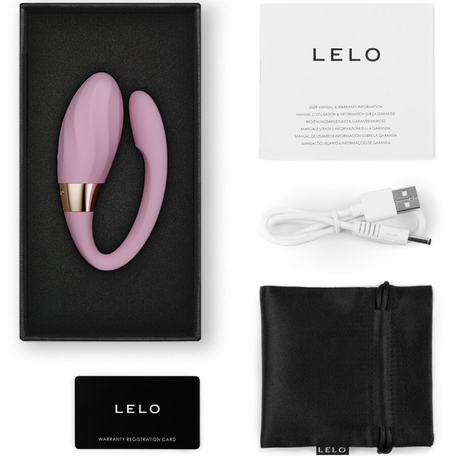 Tiani Twist Couples Vibrator Soft Pink