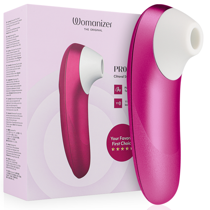 PRO Vibrant Clitoral Stimulator Pink