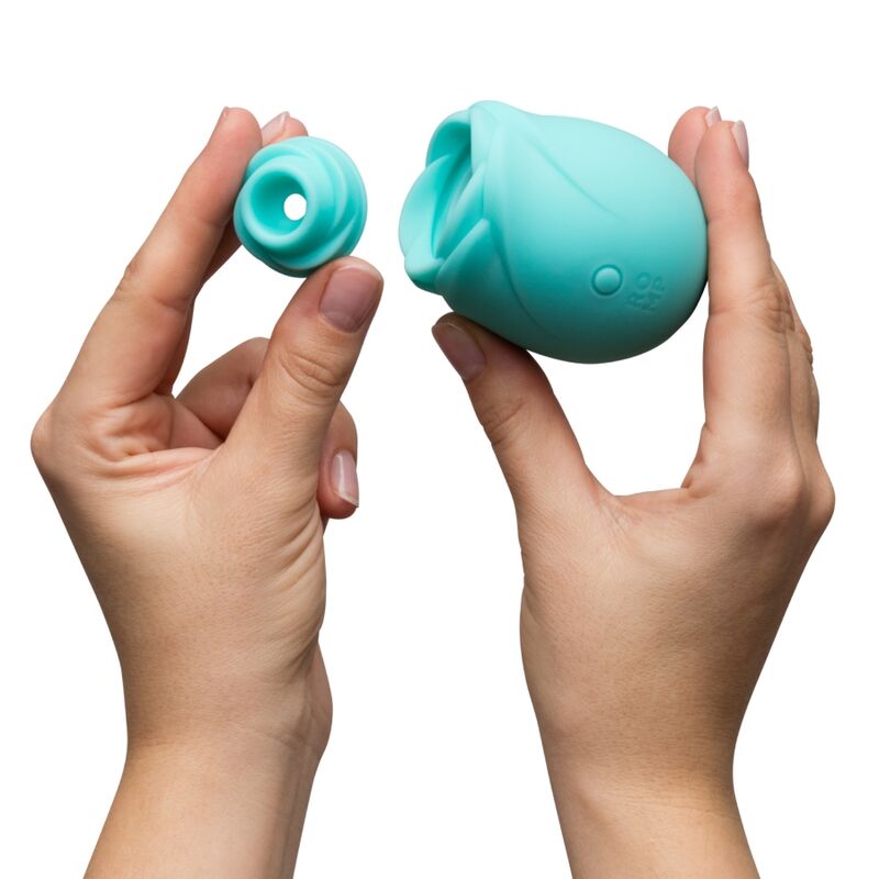 Rose Glow Clitoral Suction Tool Glow IN the Dark