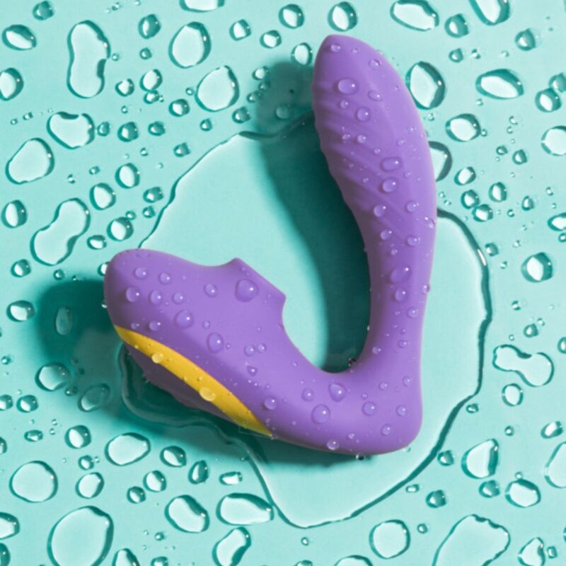 Reverb g-Spot Stimulator and Clitoral Suction Device Purple