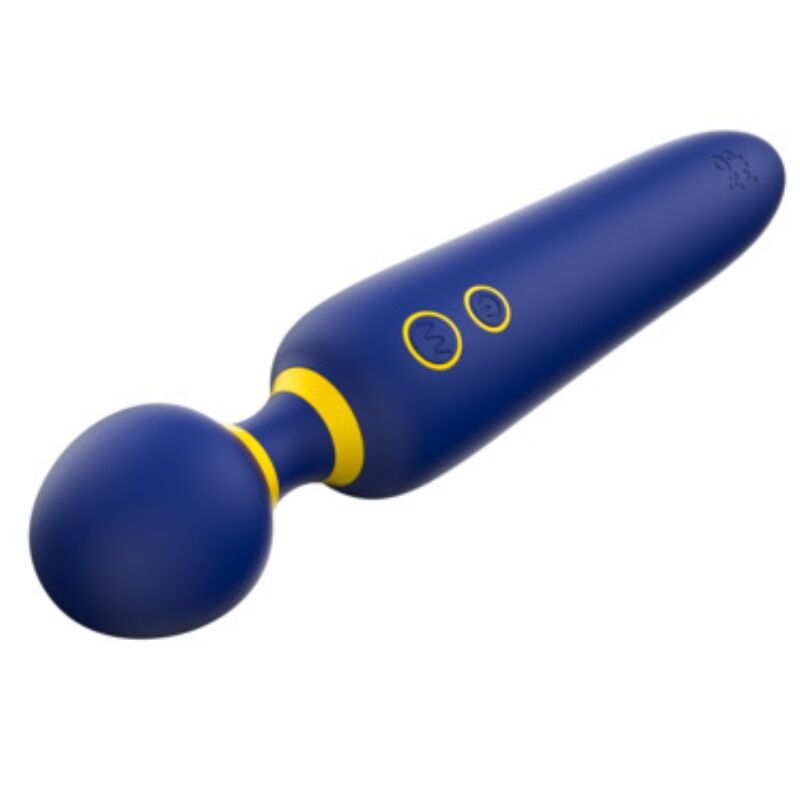 Flip Vibrating Wand Silent 10 Modes Blue