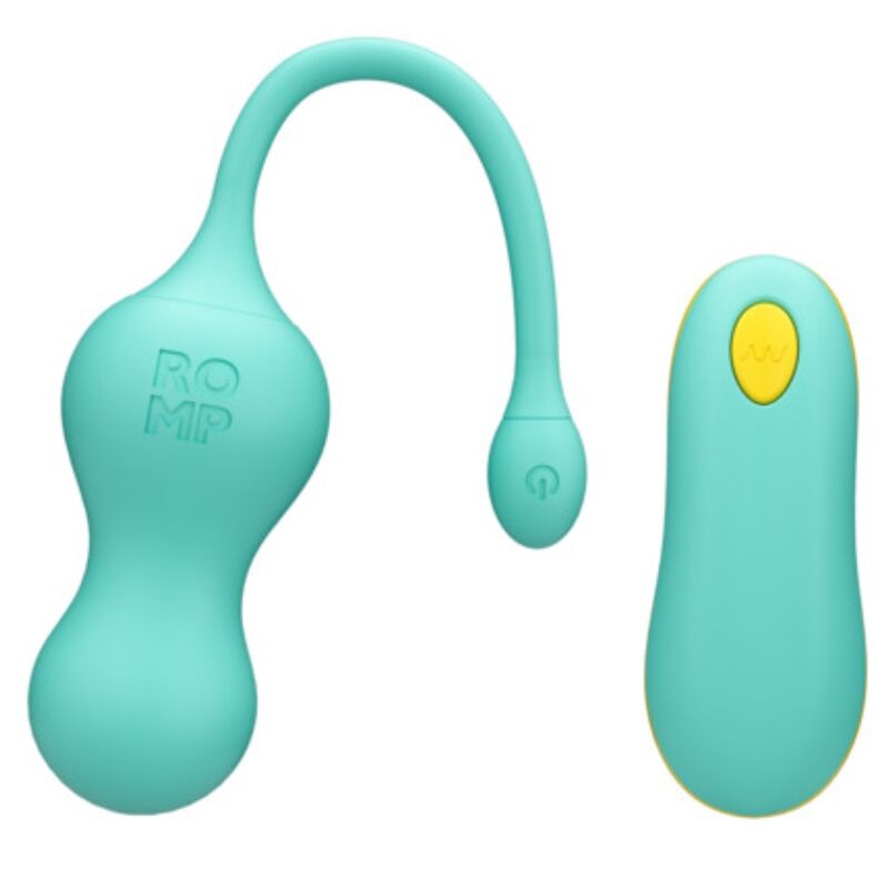 Cello Multifunction Vibrating EGG Turquoise Remote Control