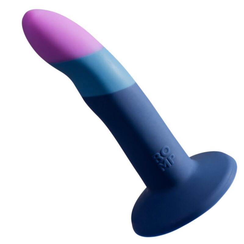 Piccolo Silicone Dildo with Tricolor Suction CUP 14 cm