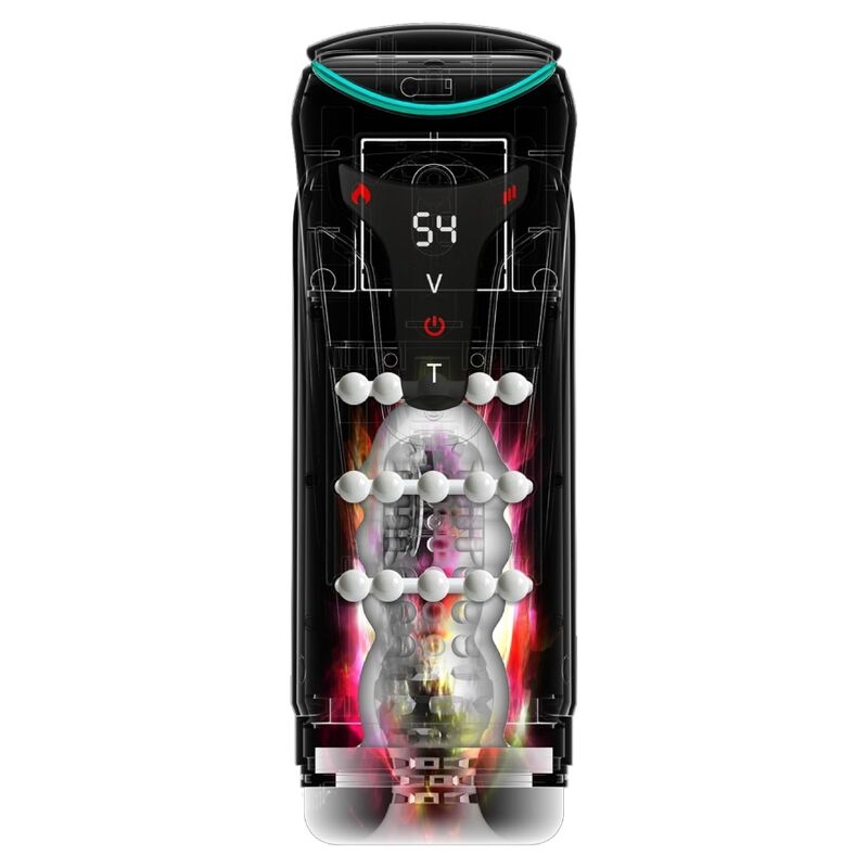 Moto-Bator PRO Thrusting Stroker Automatic Vibrating and Warming Masturbator 26.5 cm