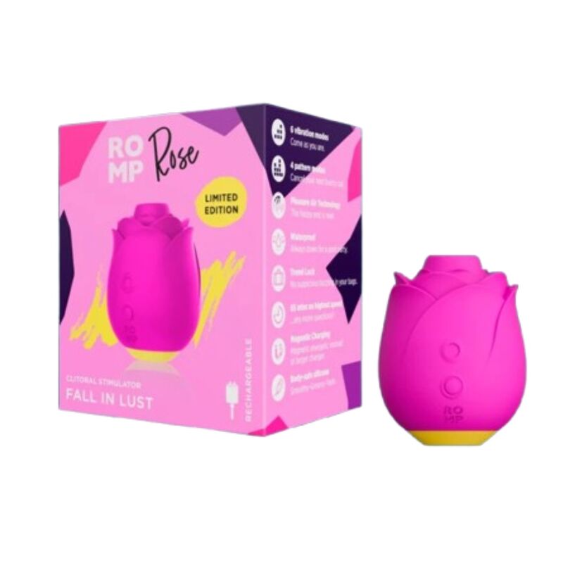 Rose 2.0 Clitoral Suction Tool Pink Shape Limited Edition