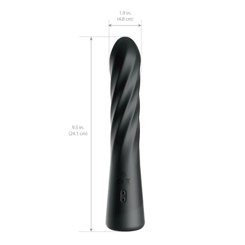 Twist Ecstasy Rechargeable Rotating Anal Stimulator