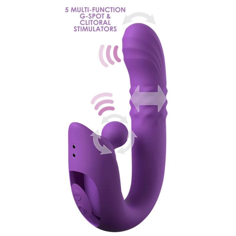 Harmoni PRO Purple g-Spot & Clitoral Rabbit Vibrator
