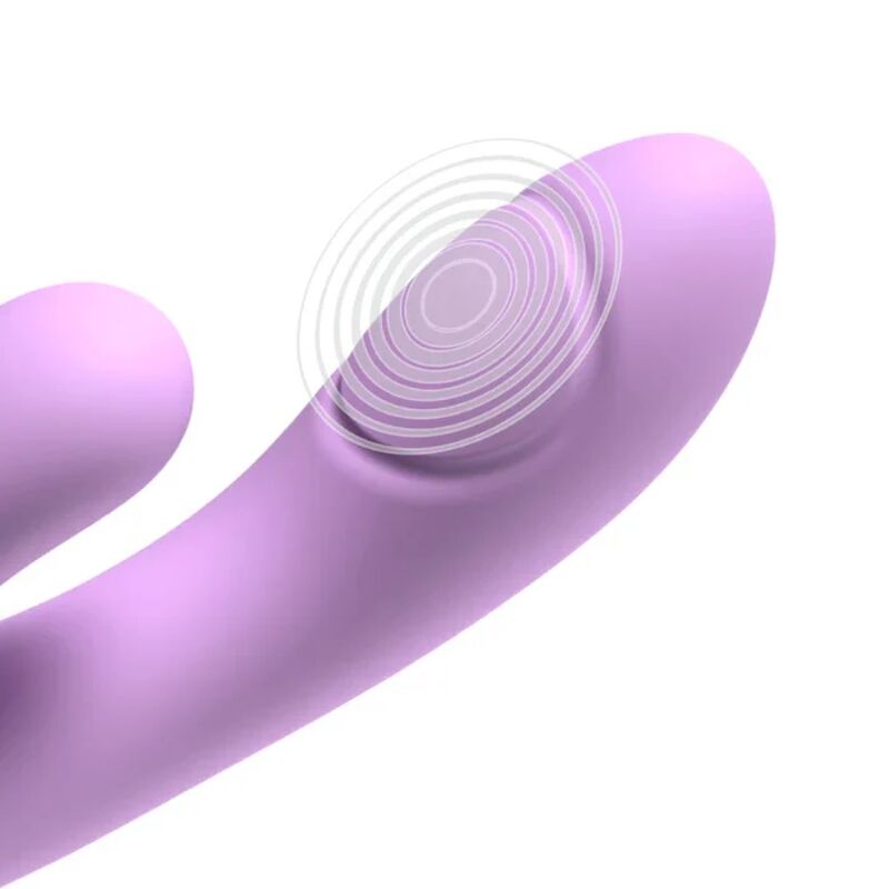 Intimotion Flutter PRO Purple g-Spot & Clitoral Rabbit Vibrator