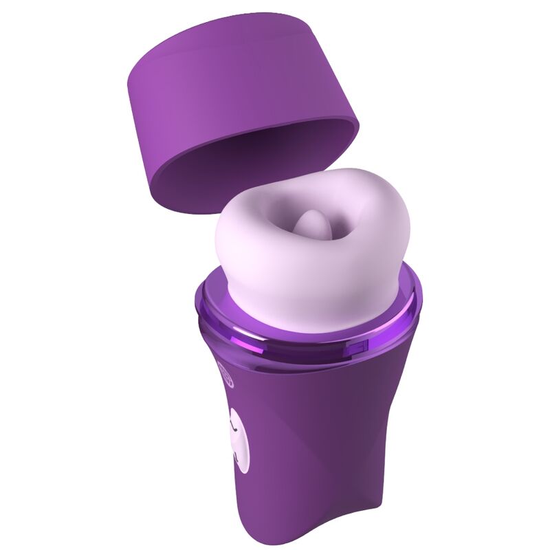Lush Kiss Plush Purple Suction & Licking Clitoral Stimulator