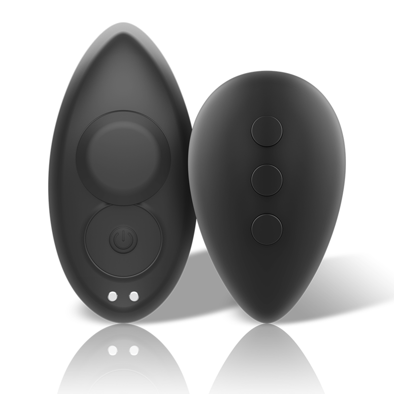 Preston Rechargeable Silicone Vibrator Pantie Black