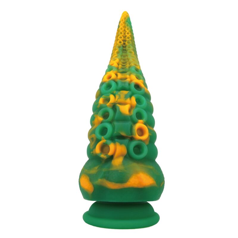 Abyssal Colossus Bicolor Fantasy Silicone Dildo 22.5 cm Ø 6 cm