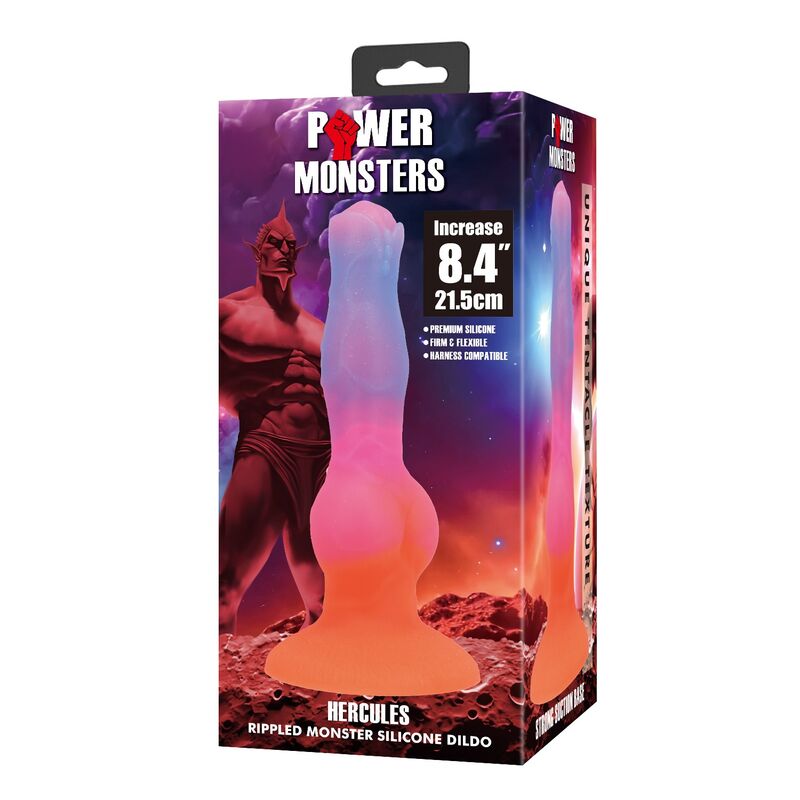 Hercules Fantasy Silicone Dildo 21.5 cm Ø 5 cm