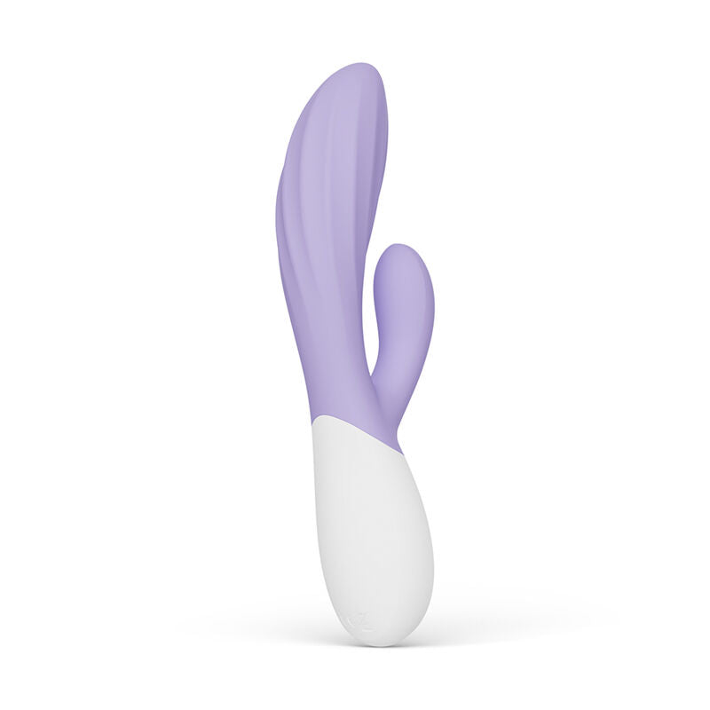 INA Twist Double Vibrator Rabbit for g-Spot and Clitoris Lavender